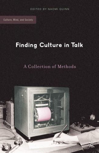 Finding Culture in Talk A Collection of Methods