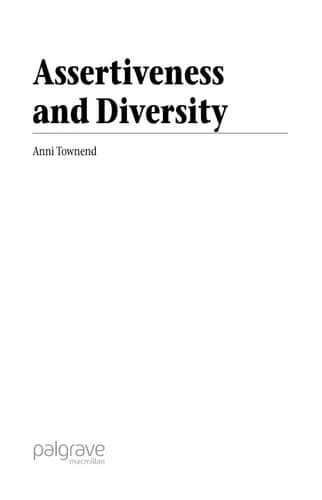 Assertiveness and Diversity
