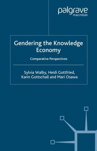 Gendering the Knowledge Economy Comparative Perspectives