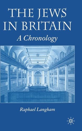 The Jews in Britain A Chronology