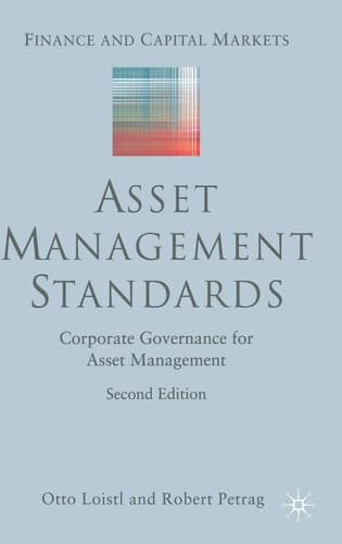 Asset Management Standards Corporate Governance for Asset Management