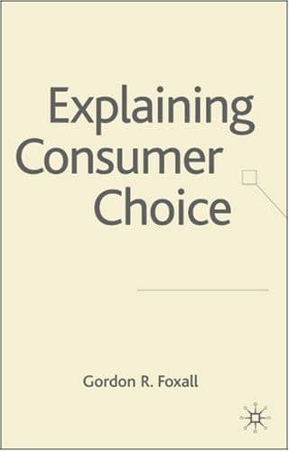 Explaining Consumer Choice