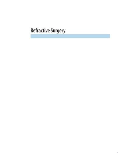 Refractive Surgery