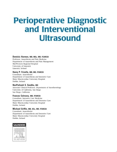 Perioperative Diagnostic and Interventional Ultrasound