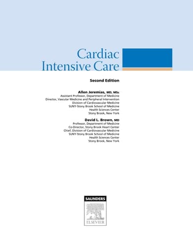 Cardiac Intensive Care