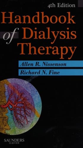 Handbook of Dialysis Therapy