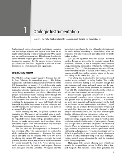 Otologic Surgery