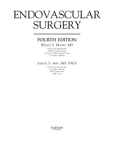 Endovascular Surgery