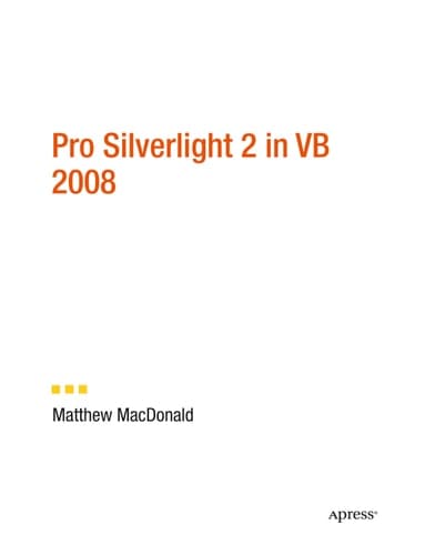 Pro Silverlight 2 In Vb 2008