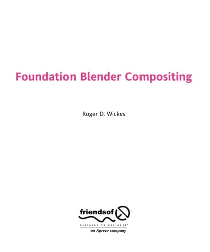 Foundation Blender Compositing