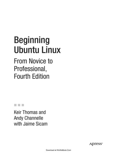 Beginning Ubuntu Linux