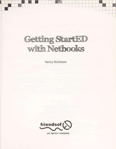 Getting StartED with Netbooks