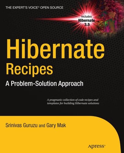 Hibernate Recipes A Problem-Solution Approach