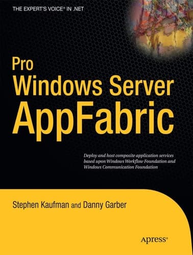 Pro Windows Server: AppFabric
