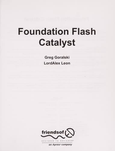 Foundation Flash Catalyst
