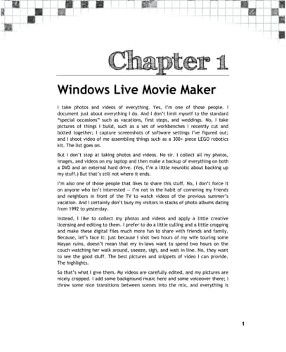 Getting StartED with Windows Live Movie Maker