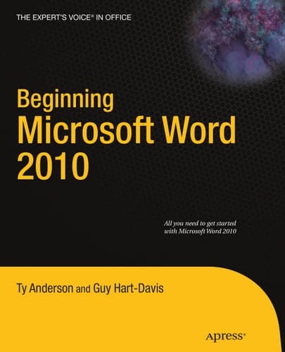 Beginning Microsoft Word 2010 (Expert's Voice in Office)
