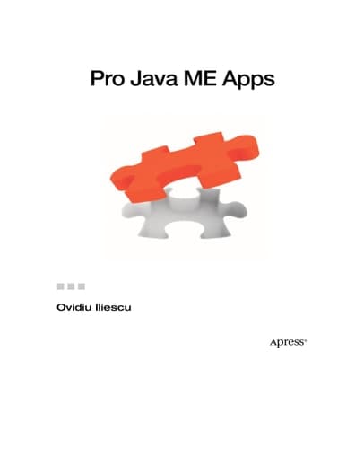 Pro Java ME Apps Building Commercial Quality Java ME Apps