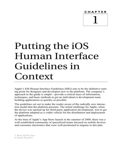 iOS Wow Factor UX Design Techniques for iPhone and iPad