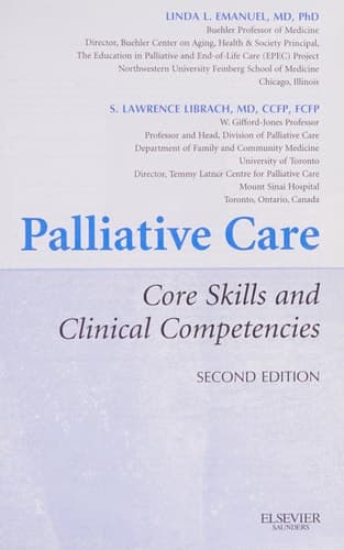 Palliative Care Core Skills and Clinical Competencies
