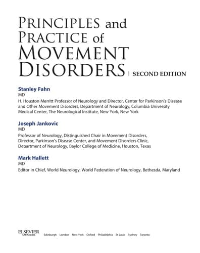 Principles and Practice of Movement Disorders