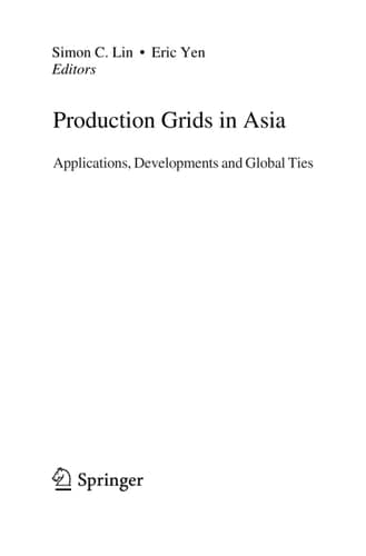 Production Grids in Asia Applications, Developments and Global Ties