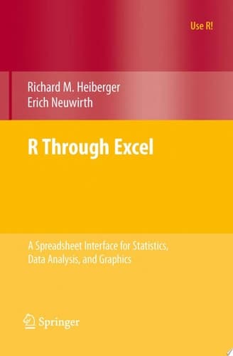 R Through Excel A Spreadsheet Interface for Statistics, Data Analysis, and Graphics