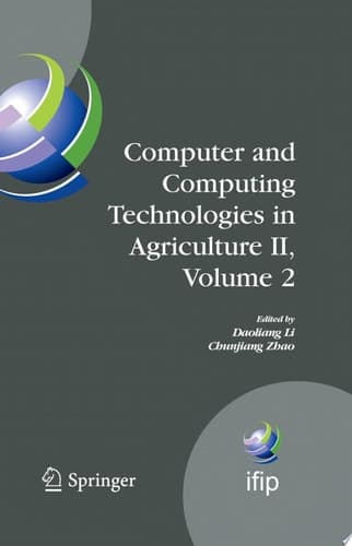 Computer and Computing Technologies in Agriculture II, Volume 2 The Second IFIP International Conference on Computer and Computing Technologies in Agriculture (CCTA2008), October 18-20, 2008, Beijing, China