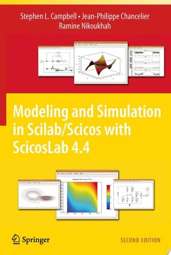 Modeling and Simulation in Scilab/Scicos with ScicosLab 4.4