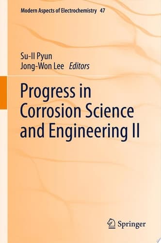 Progress in Corrosion Science and Engineering II