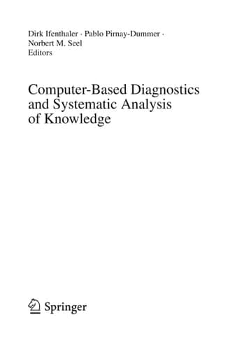 Computer-Based Diagnostics and Systematic Analysis of Knowledge