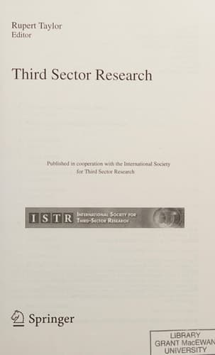 Third Sector Research