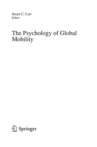 The Psychology of Global Mobility