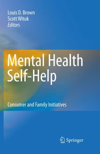 Mental Health Self-Help Consumer and Family Initiatives
