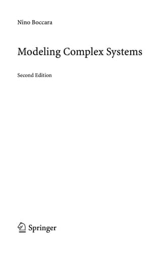 Modeling Complex Systems