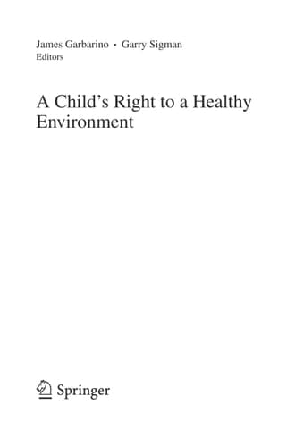 A Child's Right to a Healthy Environment
