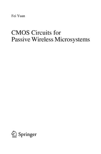 CMOS Circuits for Passive Wireless Microsystems