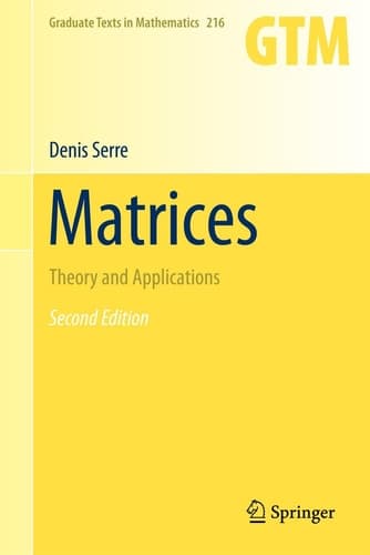 Matrices Theory and Applications
