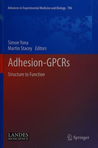 Adhesion‐GPCRs Structure to Function