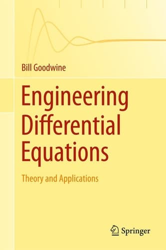 Engineering Differential Equations Theory and Applications