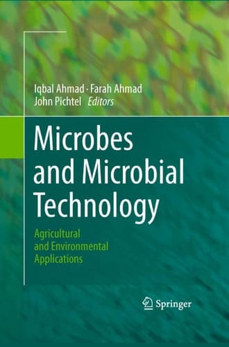 Microbes and Microbial Technology Agricultural and Environmental Applications