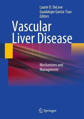 Vascular Liver Disease Mechanisms and Management