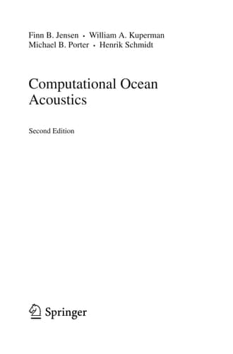 Computational Ocean Acoustics