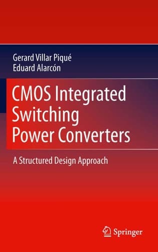 CMOS Integrated Switching Power Converters A Structured Design Approach
