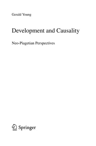 Development and Causality Neo-Piagetian Perspectives