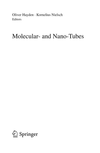 Molecular- and Nano-Tubes