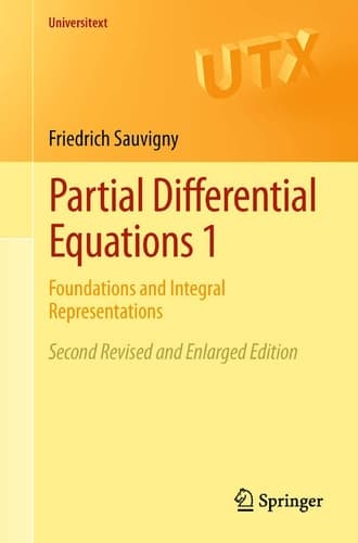 Partial Differential Equations 1 Foundations and Integral Representations