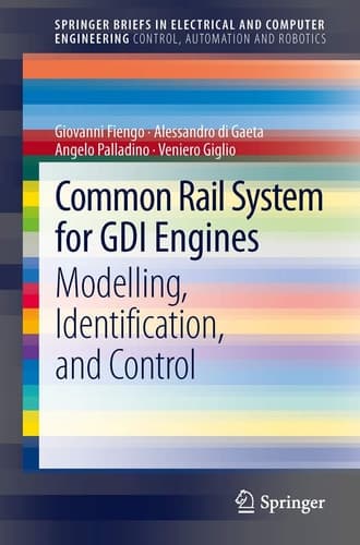 Common Rail System for GDI Engines Modelling, Identification, and Control
