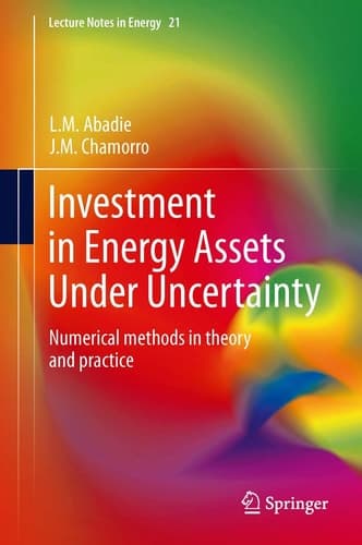 Investment in Energy Assets Under Uncertainty Numerical methods in theory and practice