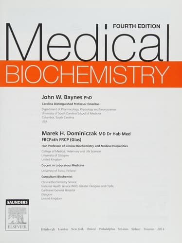 Medical Biochemistry